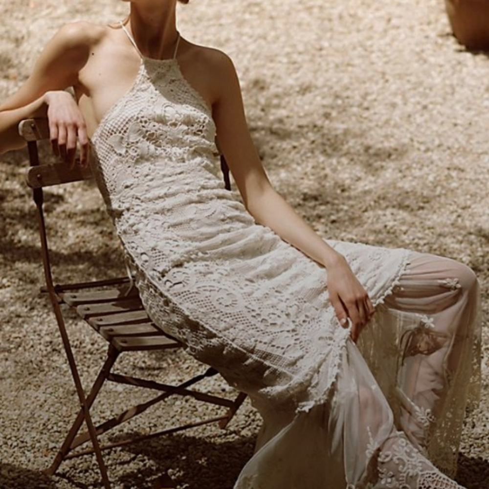 SOON - Spell and the Gypsy Sold Out Casablanca Wedding Dress - Sleeveless Lace